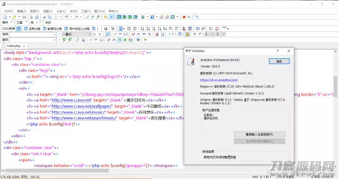 文本编辑器 Emurasoft EmEditor v21.1.1 中文绿色版