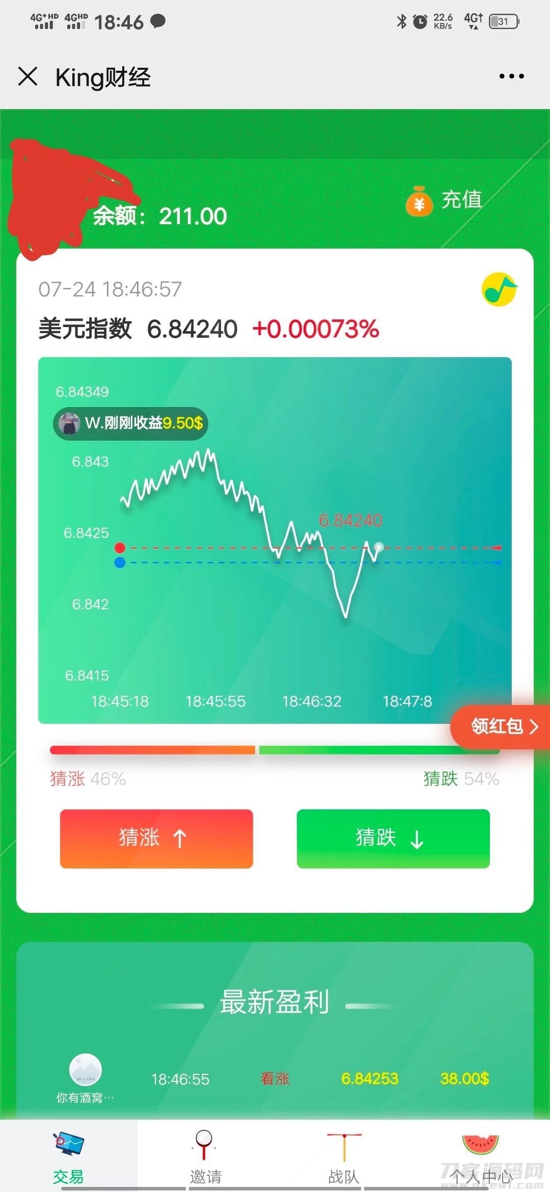 清新自然区块链币圈源码-免微信公众号版+连接付款+营销推广K线一切正常源码